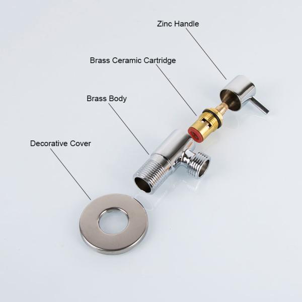 Kitchen 0.2Mm 1/4 Turn 2.4MPa Brass Faucet Cartridge
