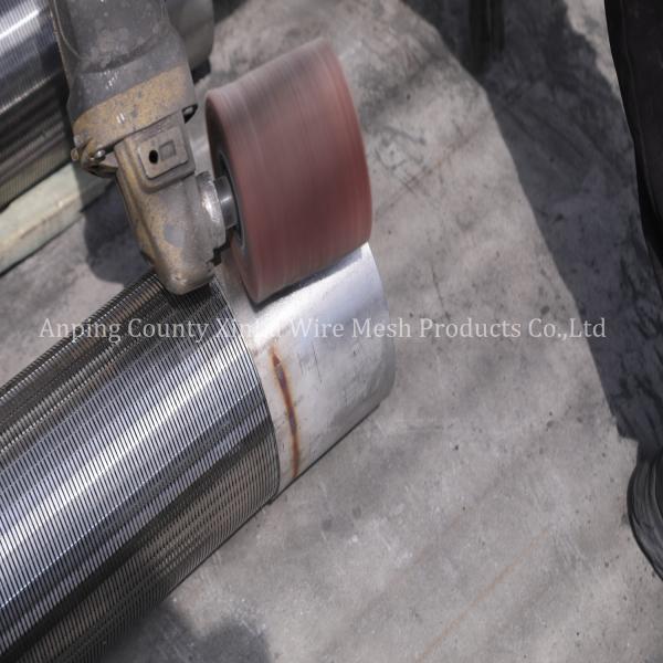 Filtration Galvanized Q235 Wedge Wire Stainless Steel V Wire Johnson Continuous Slotted Screen PIpe