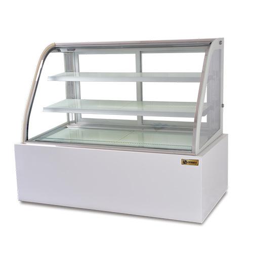 Vitrina refrigerada para panadería, 110 cm, expositor de pastelería refrigerado