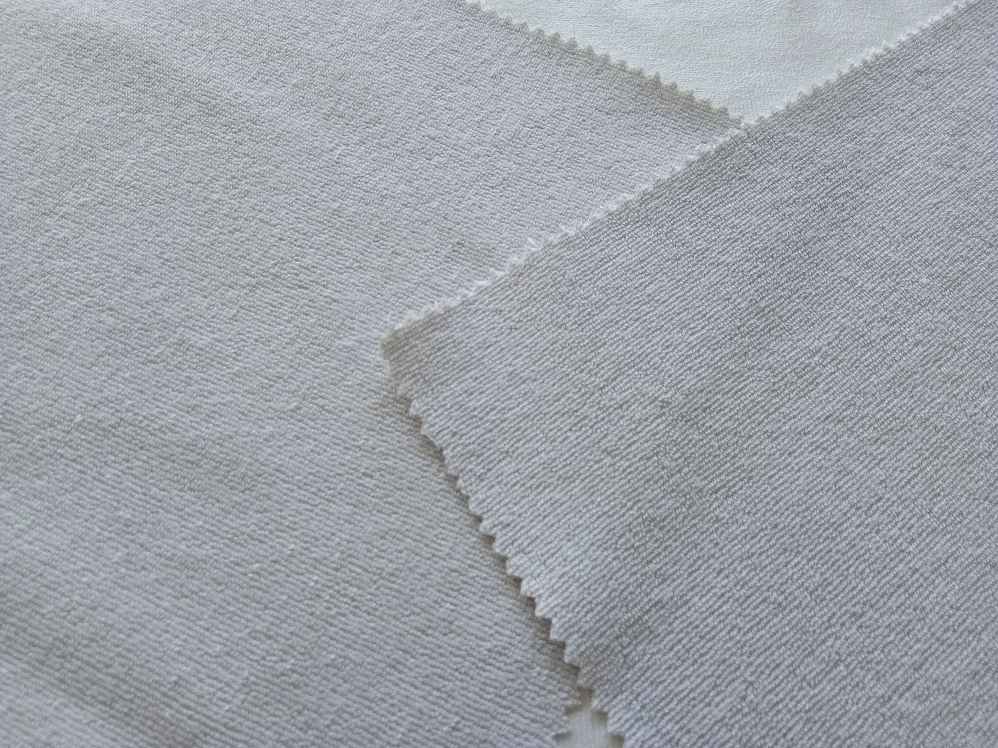 Home Textile Bamboo Terry Cloth Fabric Breathable Absorbent Micro Terry Cloth