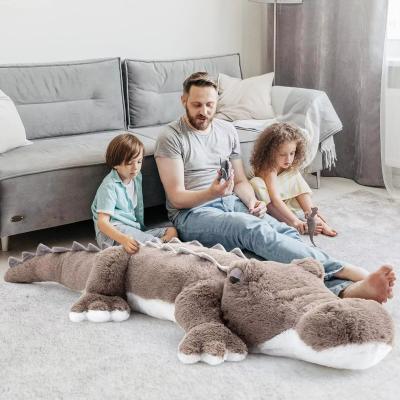 Factory Wholesale Price Giant Large Soft Stuffed Animal Plush Alligator Crocodile Toys for Kids Boys Girls Party Gifts
