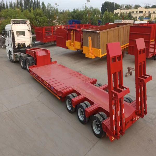 20ft 40ft Container FlatBed Towing Cargo Trailer Superlink Side Wall Semi Trailer