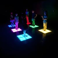 Jeu interactif pour le parc d'attractions