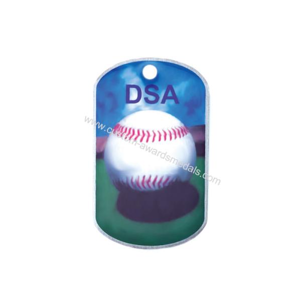 Promotional Gift DAS Offset Printing Personalised Dog ID Tags, Aluminum with Metal Ball Chain