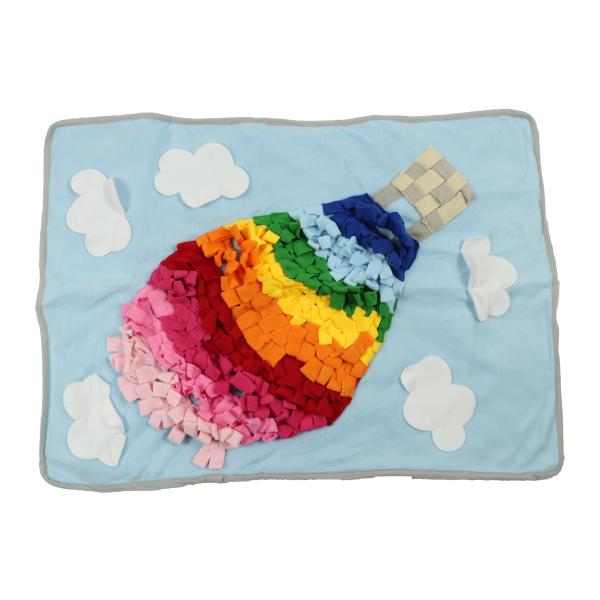 Горячие собаки обнюхивать кота пусковой площадки Snuffle собаки воздушного шара циновки Washable питаясь 80x60cm