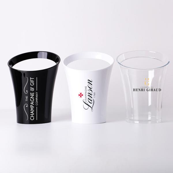 Reusable Plastic Champagne Ice Bucket 101oz Limited Edition Moet Chandon Cooler
