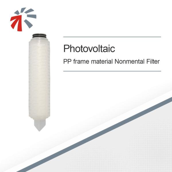 PTFE Filtration Material Nonmental Filter Element for Photovoltaic PP Frame Material