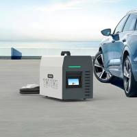 11.5kwh LifePo4 Battery  EV Mobile Charging Station Support CCS1 CCS2 GBT 380V