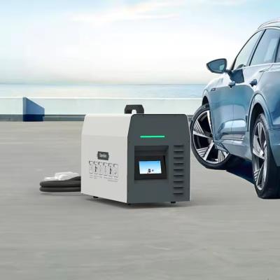 11.5kwh LifePo4 Battery  EV Mobile Charging Station Support CCS1 CCS2 GBT 380V