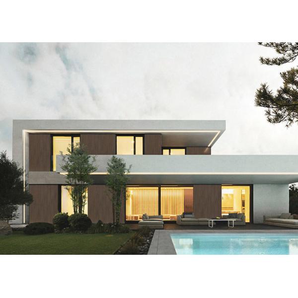 4 Bedroom Steel Structure Frame Building Prefab House Luxury Villa Steel House Kits