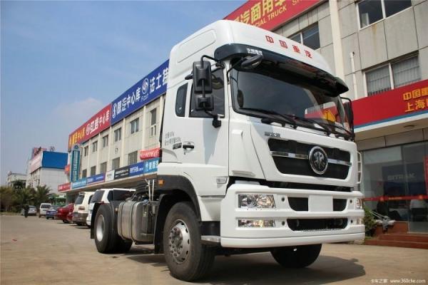 ACC Cruise Control Sinotruk Steyr D7B 380HP 4X2 Traction Truck Head 6.21*2.496*3.875M