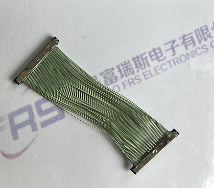 Awg42 50 Pin LVDS Cable Micro Coax 0.4mm Harness Assembly