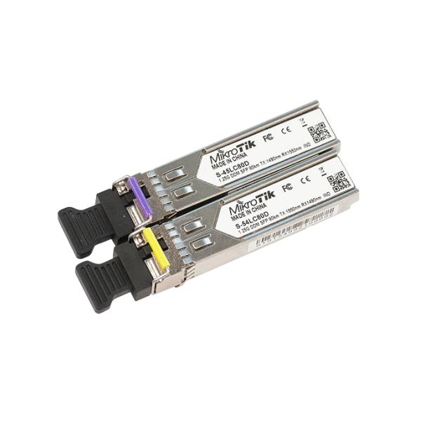 FTTH 1.25G 80km Gigabit SFP Module MikroTik S-4554LC80D