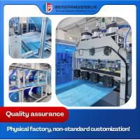 Contrôle PLC Machine de fabrication de filtres à air à ultrasons pour sacs non tissés