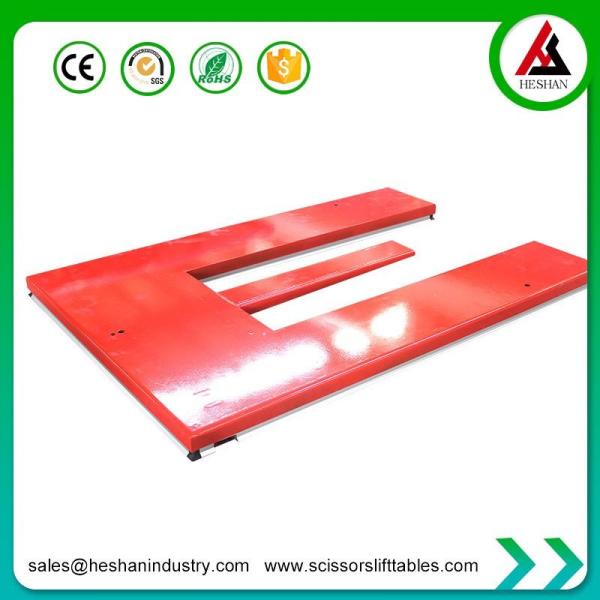 Warehouse Scissor Lift 1 Ton Capacity Material Handling Electric Pallet Lifter