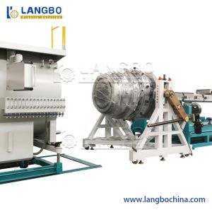 PE Pipe Extrusion Line Customizable Molds Reducing Equipment Failures