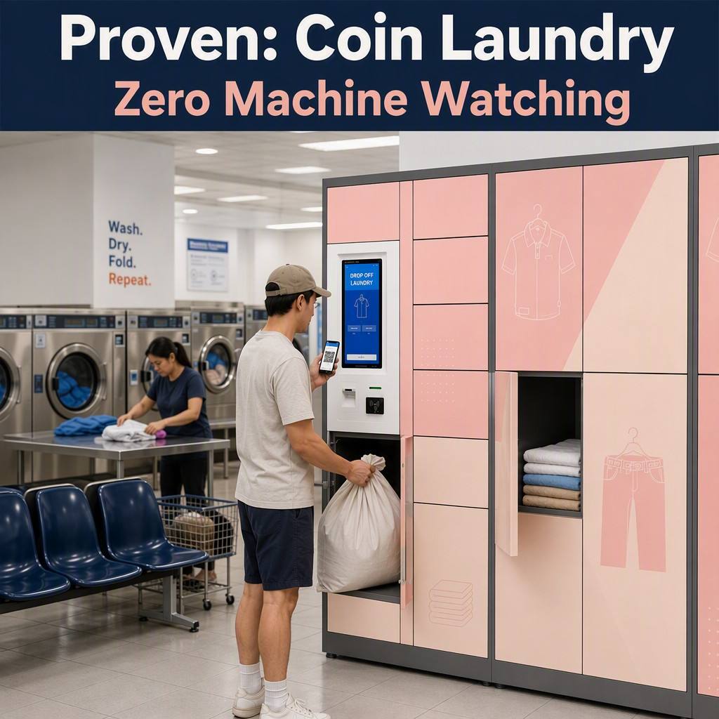 Winnsen Smart Laundry Locker with 15.6