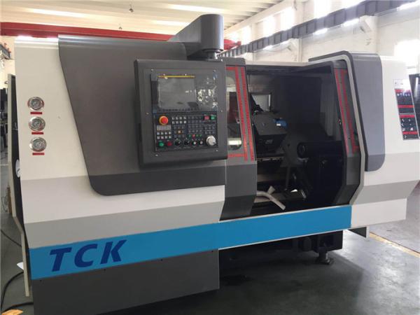 TCK 6332 Automatic slant bed Lathe with Power for machining metal