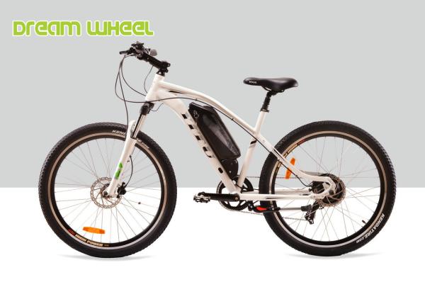 7 Speed 27.5 Electric Mountain Bicycle , 36V 10.4Ah Battery Operated Mountain Bikes
