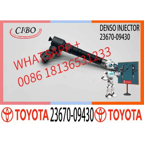 Diesel Nozzle Assembly Common Rail Injector 23670 09430 2367009430 23670-09430 for Common Rail System