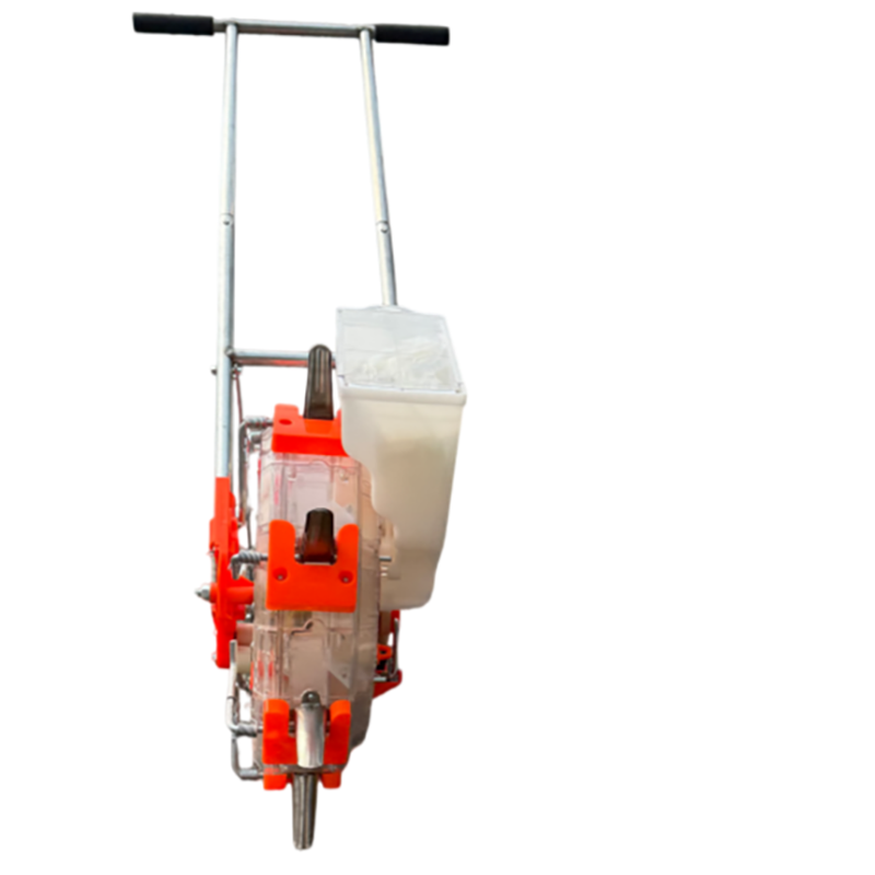 Steel Manual Seeder Machine Hand Push Planter Efficient Precise Sowing Tool