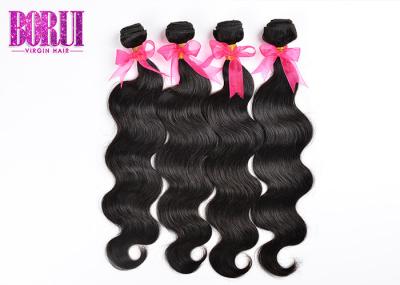 Pacotes malaios da onda do corpo, extensões do cabelo de Remy do malaio endireitados