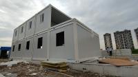 BOXSPACE Maison de construction préfabriquée Construction rapide Container à paquet plat Bureau Dortoir Chantier de construction Maison préfabriquée
