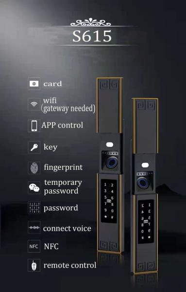 Cerradura inteligente IP68 a prueba de agua con huella dactilar, contraseña y Bluetooth