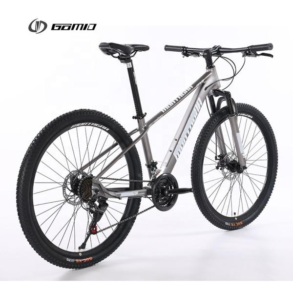 Customized Carbon Fiber Effect Mountain Bike with SHIMANO 21 Speed Groupset and Alloy Frame by GOMID