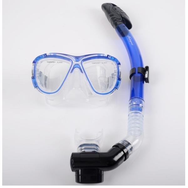 Diving equipment silicone diving mask set of underwater ventilation pipeDiving mask + snorkel