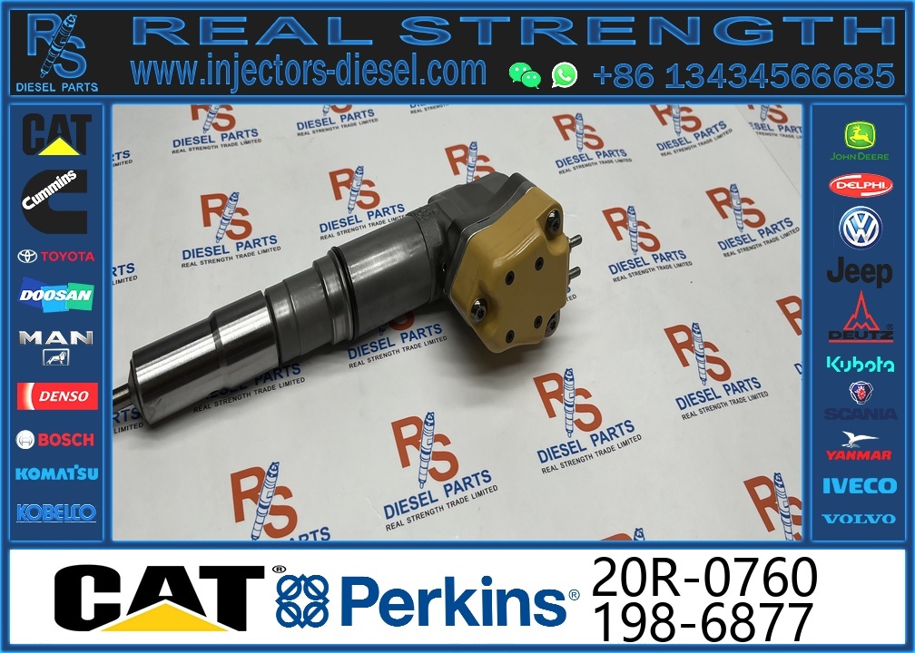 Caterpillar original 179-6020 20R-0760 Fuel Injector Compatible with D9R 637G 631G 771D | Excavator Repair Tools | High Quality | Durable | original new injector