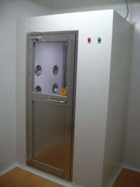 Cold-Roll Steel Sheets with  Spray painting Cleanroom Air Shower 3.6kW Double Interlock Doors Great Flexibility