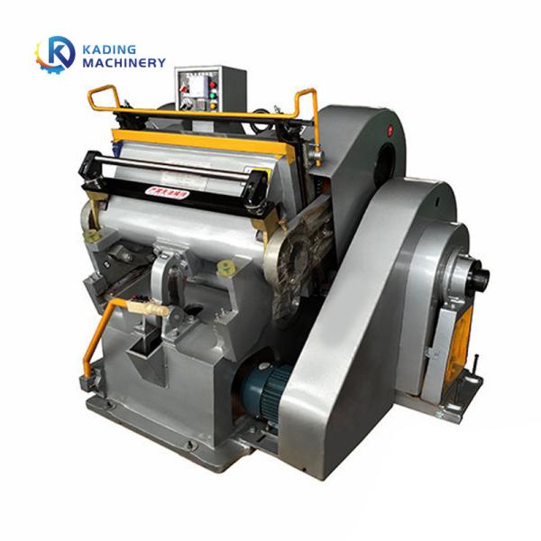 28pcs/Min Cutting And Creasing Machine With Gold Stamping Function