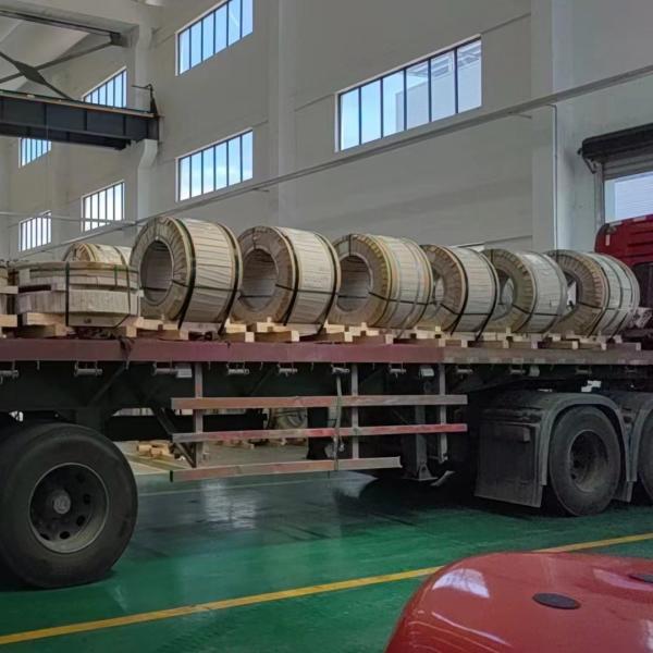 304 / 304L / 304H Нержавеющая сталь полоса ленты 0.1 - 3.0 мм холодно прокатаные SS полосы точное резка щели