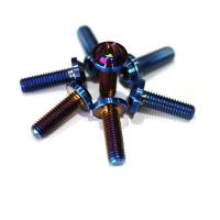 O titânio Gr5 encanta os parafusos principais da flange do parafuso M7X32 Jis da flange