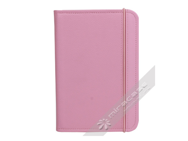 Miracase Functional Pink Hard 7 Inch Tablet Sleeve with Flannelet Inner