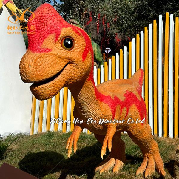 Modelo de dinosaurio Velociraptor animatrónico con control por sensor infrarrojo