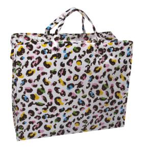 Saco de compras dobrável de camuflagem grande Sacos de compras personalizados de