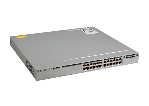 Cisco WS-C3850-24P-L Enterprise 24 Port PoE Gigabit Network Switch LAN Base