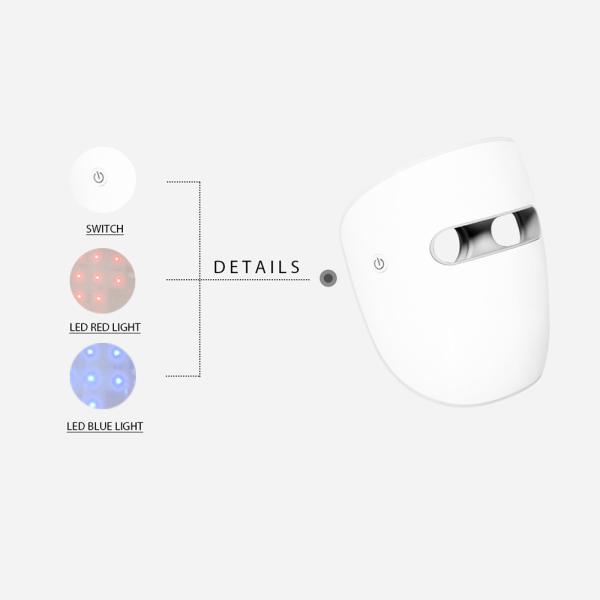 Facial Beauty Mask 120pcs Infrared Red Light Anti Aging Wrinkle Removal