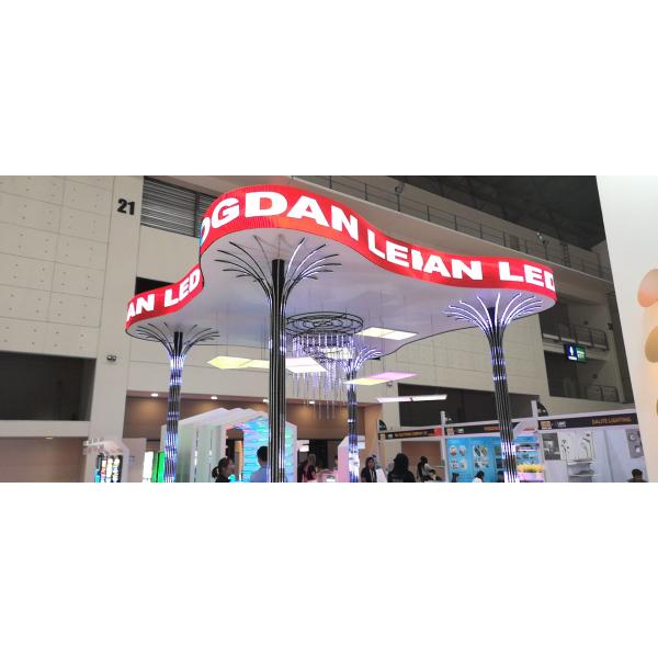Magnet Install Flexible Led Display Screen Video Text And Photo Displayable