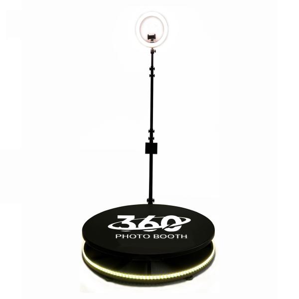 Events And Parties 360 Selfie Photo Booth With Portable Video Spin Camera