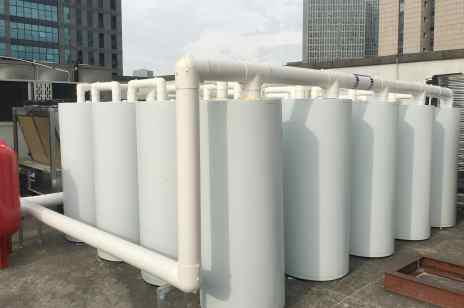 Компоненты теплового насоса DHW источника воздуха Bathroom цистерны с водой эмали 100L