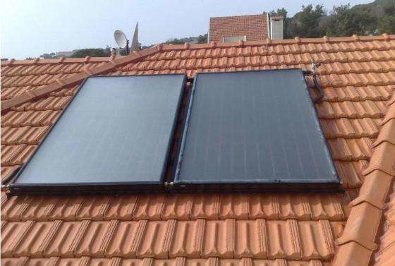 Economic Split Solar Water Heater , Indirect Solar Water Heater For Bathroom