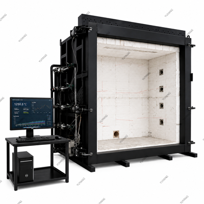 ASTM E119 Laboratory Large Scale Fire Resistance Vertical Test Furnace