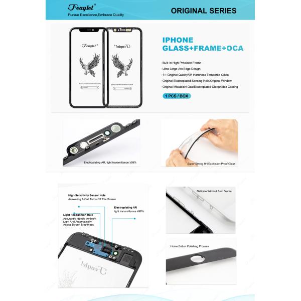 OCA Iphone 6 Plus Touch Glass Feaglet Iphone 8 Plus Touch Glass