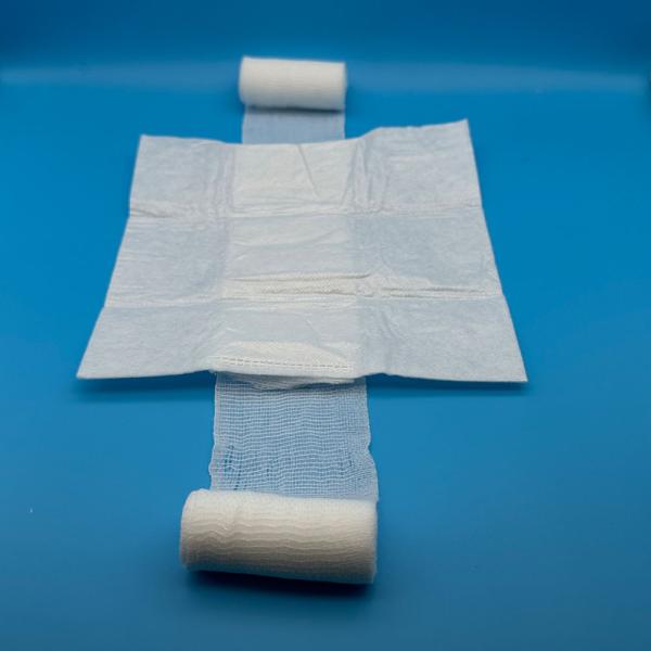 Class I Rolled Gauze Tape ISO13485 18 X 18cm Gauze Dressing Kit