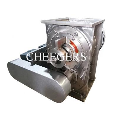 Sunflower Husks Self Cleaning Rotary Valve 2 Tons/hr 0.75KW