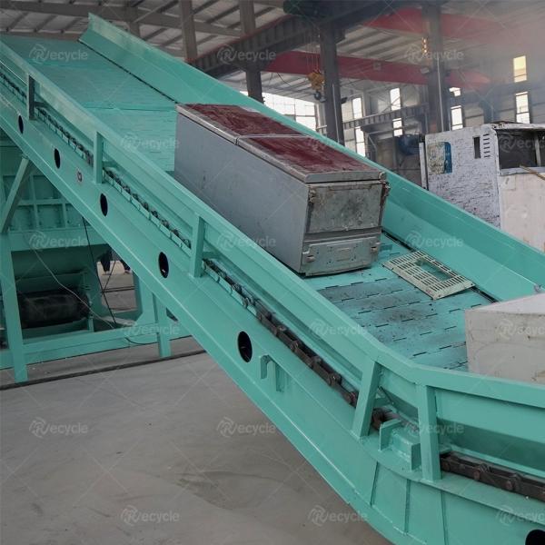 25-100units/H Fridge Recycling Machine / Home Appliance Refrigerator Dismantling Machine