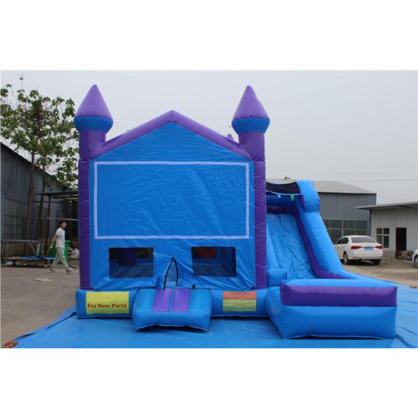 Castle Jumping Games PVC Inflatable Blast Zone Rock Crawler Bouncy House with Slide